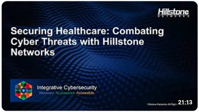 Hillstone Securing Healthcare